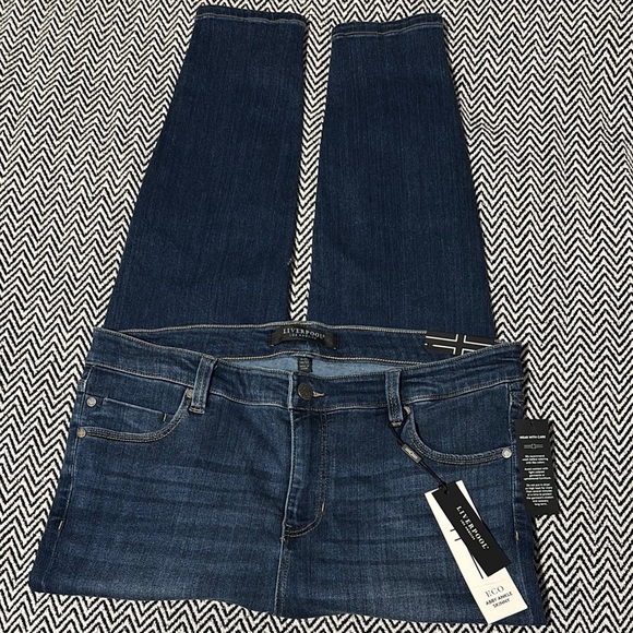 Liverpool Denim - Liverpool Abby Skinny High Performance Eco Denim -Sz 13/32 Petite - NWT
